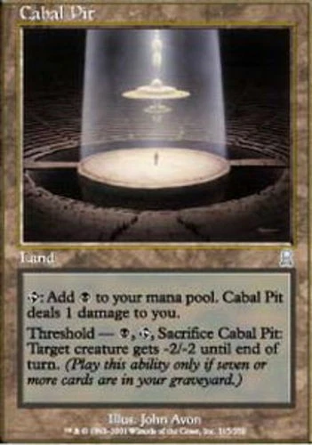 Cabal Pit - Odyssey #315/350 MTG Magic The Gathering - Image 1 of 1