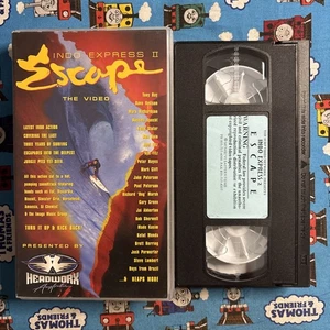 Indo Express II Escape the Video vhs Headworx Surf Tape - Picture 1 of 3