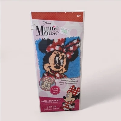 Dimensions 72-74886 Disney Latch Hook Kit 12"X12"-Minnie Mouse - Image 1 of 4