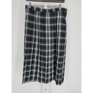 VTG Requirements Womens Sz 18 Midi Length A Line Plaid Skirt Preppy Tartan - Picture 1 of 6