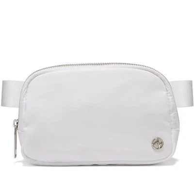  Bolso de cinturón Everywhere para mujer, paquetes de cintura de moda, bolsos bandolera, blanco puro Foto 1 de 4