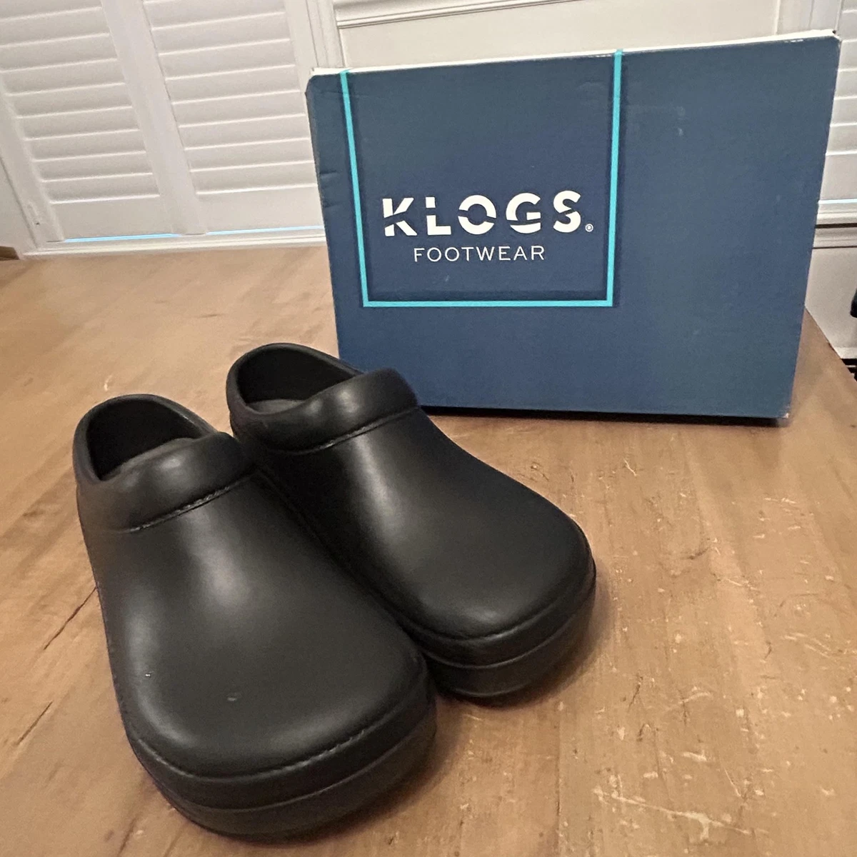 Klogs Mission Women's Slip-On Shoe - Neon Graffiti Size 8.5 M - PURGrip For Work