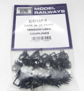  DAPOL COUP4 OO SPANNSCHLOSS KUPPLUNG X 20 PAAR - Bild 1 von 2
