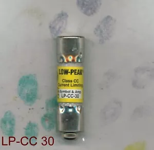 BUSSMAN LP-CC 30 FUSIBILE LPCC 600 VOLT 30 AMP LP-CC 30 - Foto 1 di 3
