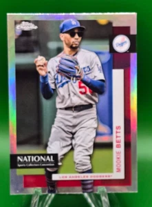 Mookie Betts 2024 Topps CHROME National Silver Pack EXCLUSIVE - Imagen 1 de 2