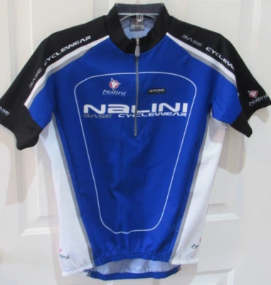 Nalini Base Cyclewear Cycling Jersey Adult Large Blue & Black - Image 1 of 4