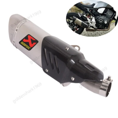 Silenciador de tubo silenciador titânio pontas de escape deslizantes para Honda CB1000R 2018-2025 - Imagem 1 de 4