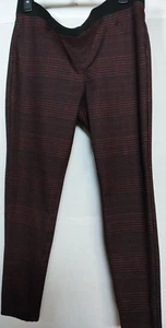 NOBO No Boundaries Leggings Junior Womens Size XL (15-17) Black Red Houndstooth - Picture 1 of 6