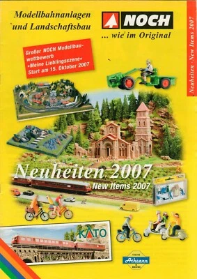 Noch - Brochure Leaflet Novelties 2007 Model Railway Landscapes - B19671 - Image 1 of 3