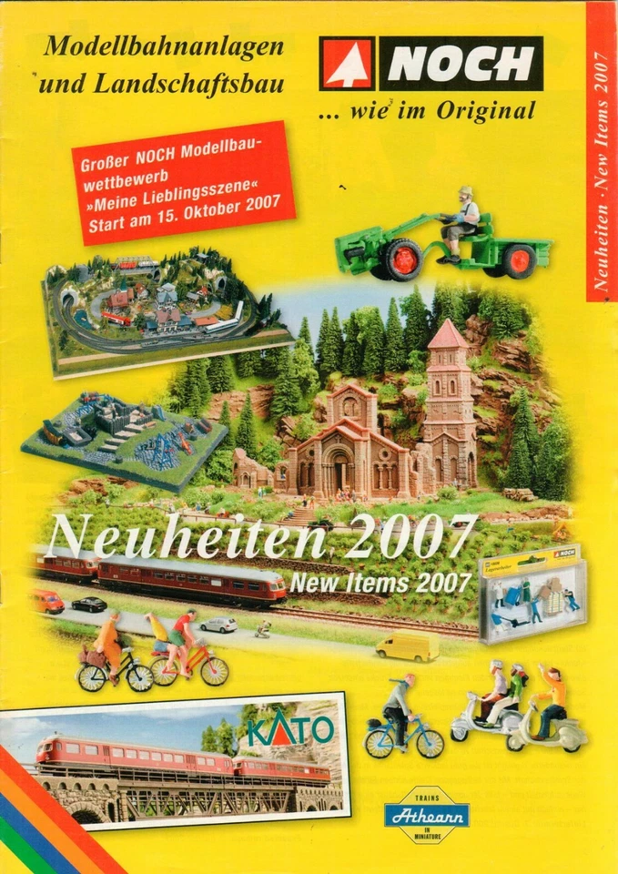 Noch - Brochure Leaflet Novelties 2007 Model Railway Landscapes - B19671 - Image 1 of 3