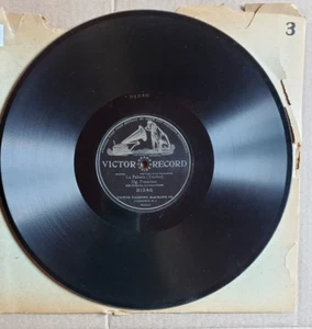 09. La Paloma Sig Francisco 78 RPM 12" Vintage Victor US Label Shellac LP - Picture 1 of 2