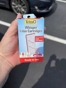 6 Pack Tetra Wisper Filter Cartridges SMALL. Ready To Use. AQ-19550. 16-43233 - Picture 1 of 2