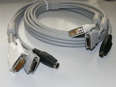 Cable especial para TV LCD Sharp con enchufe Mini din / DVI - D 24+1 / Mini Centronix Foto 1 de 4