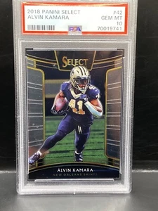 ALVIN KAMARA 2018 PANINI SELECT # 42 PSA 10 POP 1 - Bild 1 von 2