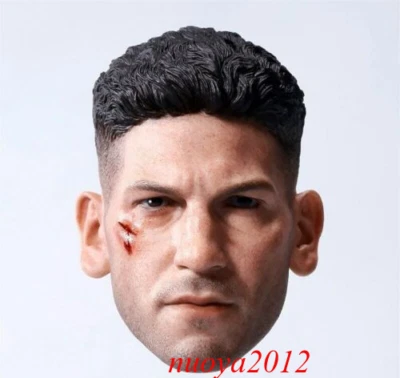 1/6 Joe Bonnsee Punisher Head Sculpt For 12in Male Action Figure Body Collection - Image 1 of 4