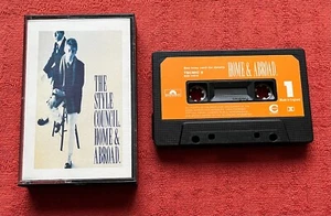 THE STYLE COUNCIL - CASSETTE TAPE - HOME & ABROAD - Picture 1 of 10