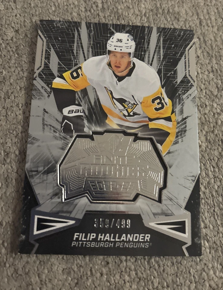 2022-23 SPX Filip Hallander Finite ROOKIES SP/499 - Image 1 of 2