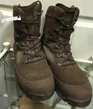 Haix Desert Brown Suede MTP British Army Issue Combat Boots 9M UK HXD49M