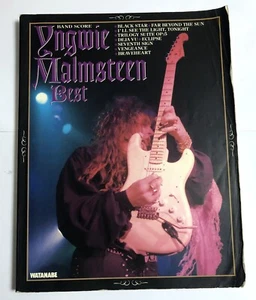 YNGWIE MALMSTEEN MEJOR BANDA PARTITURA JAPÓN GUITAR TAB - Imagen 1 de 6