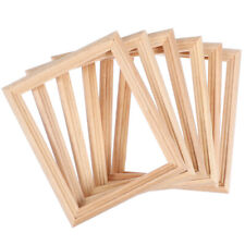 6 Pcs Wooden Scaled-down Miniature Furniture Photo Frames Doll House