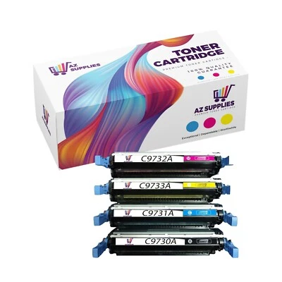 4PK EP86 645A CMYK Toner Compatible Toner for HP/Canon 5500DN C9730A-31A-32A-33A - Image 1 of 4