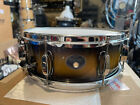 Tama Silverstar 14X5? Birch Snare Drum, Black/Gold Duco