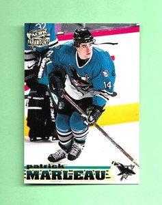 2ND YEAR! 1998-99 Pacific Paramount COPPER Card # 211 PATRICK MARLEAU SHARKS!