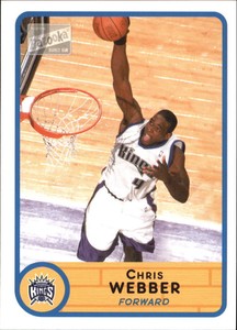 2003-04 Bazooka Sacramento Kings Basketball Card #60 Chris Webber