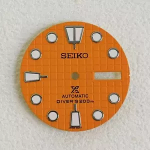 Nueva placa de esfera de reloj verde luminosa 28,5 mm para movimiento NH35 NH36 4R36 7S26 - Imagen 1 de 3