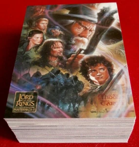 LORD OF THE RINGS - "Masterpieces II" - COMPLETE BASE SET (72 cards) Topps 2008 - Picture 1 of 11