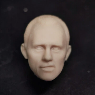 Blank 1/18 Scale Batman 1996 The Riddler Head Sculpt Unpainted Fit 3.75" Figure - Image 1 of 3