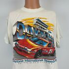 Nascar Daytona International Speedway Single Stitch T Shirt Vtg 80s Made USA XL