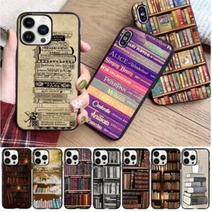 Case For iPhone 15 Pro Max 14 11 12 13 MIni XR 8 7 6 Magic Bookshelf Phone Cover - Picture 1 of 22