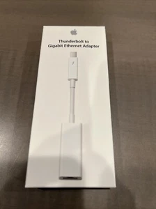 Véritable adaptateur Thunderbolt vers Gigabit Ethernet Apple A1433 MD463ZM/A - Photo 1/3