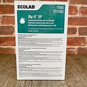 Ecolab Dip-It XP Coffee Pot Cleaner 1.75lb 17583 Sealed Exp 2021 - Picture 1 of 3