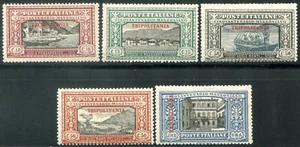 1924 Tripolitanien Manzoni Serie 5 Werte postfrisch MLH * - Bild 1 von 1