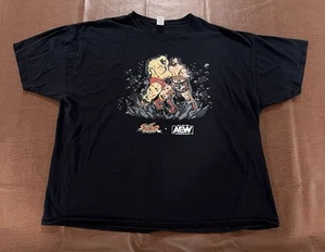 Camiseta Capcom Street Fighter AEW Lucha Libre Crossover Gráfico Azul Hombres Talla 3xl - Imagen 1 de 11