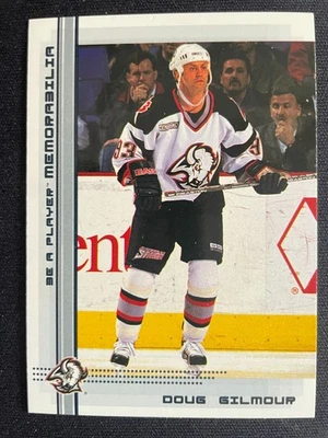 Doug GILMOUR 2000-01 In The Game Be a Player Memorabilia #291 Buffalo Sabres - Image 1 of 2