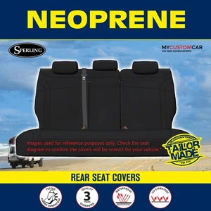 Kia Seltos SP2 GT-Line Sport+ SUV 2019-On Neoprene REAR Seat Covers Waterproof - Picture 1 of 13