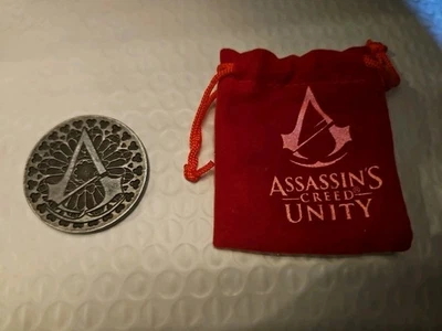 Assassin's Creed Unity Coin with Velvet Pouch Loot Crate Nov. 2014 EXCLUSIVE - Image 1 of 3