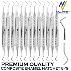 Restorative Enamel Hatchet 8/9 Double Ended German Quality Dental Instrument - Picture 1 of 10