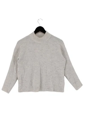 Jack Wills Women's Jumper UK 6 White Polyester - Image 1 of 4