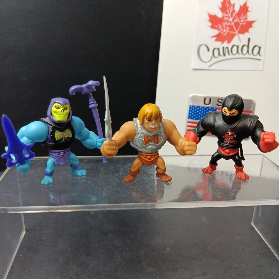 Masters of the Universe Eternia Minis HE-MAN SKELETOR Ninjor Набор Фигурок 3 - Изображение 1 из 4