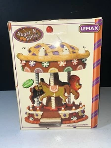 Lemax Sugar N Spice “Candy Carousel” Halloween #53526 In Box Retired 2005 - Picture 1 of 6