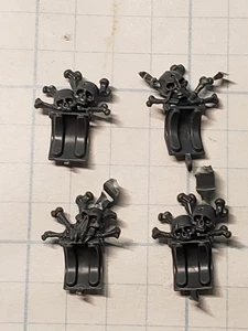 40k Space Wolves ARMORY Bits Wulfen Skull Engraved Backpack Icons Lot AR02 - Picture 1 of 5
