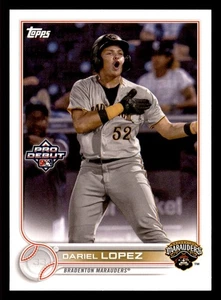 2022 Topps Pro Debut Dariel Lopez #PD-25  Bradenton Marauders - Picture 1 of 2