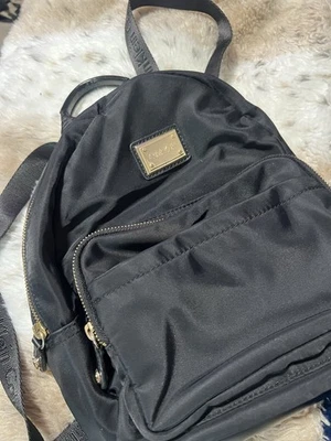 Calvin Klein Women's Mini Backpack - Black Adjustable Multi Pockets - Image 1 of 4