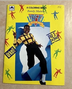 Vintage GOLDEN Coloring Book Steve Urkel Family Matters 1992 Good Condition - Imagen 1 de 7