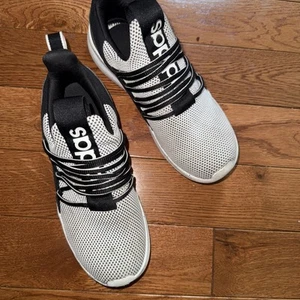 Size 5 (GS) - adidas Lite Racer Adapt 3.0 Low Glory Grey Signal Black - Picture 1 of 3