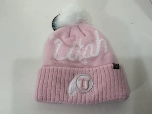 Utah Utes Knit Beanie Zephyr College Football With Pom NWT - Picture 1 of 2